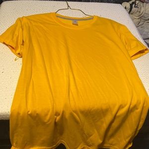Yellow tee shirt size medium